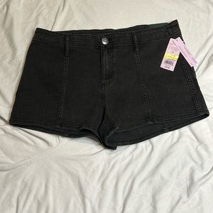 Wild Fable Black Super High Rise Short